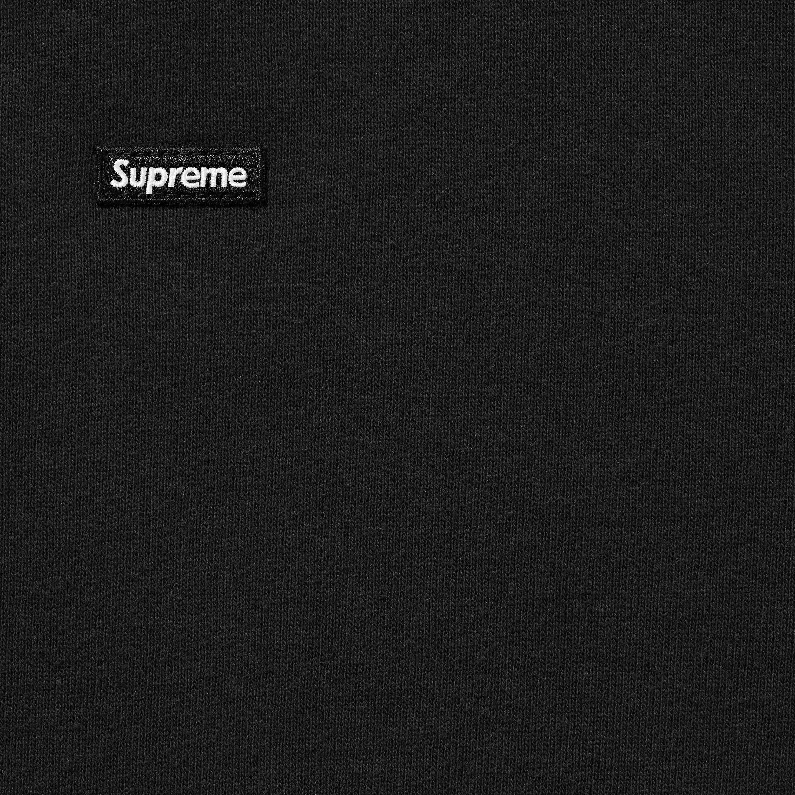 Small Box Zip Up Hooded Sweatshirt view 6